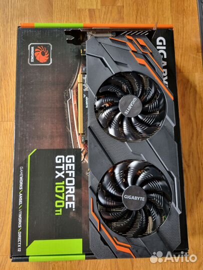 Gigabyte gtx 1070 ti 8 Gb