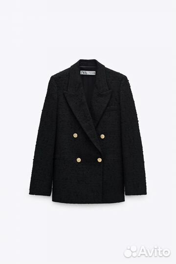 Новый твидовый пиджак Zara