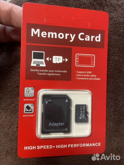 Карта памяти MicroSD 128