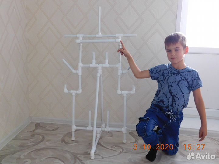 Вешалка напольная для хоккейной формы