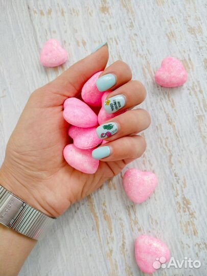 Слайдер на ногти, водяные наклейки на ногти