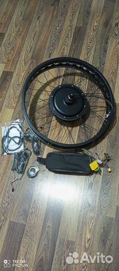 Комплект для электрофикации фетбайка