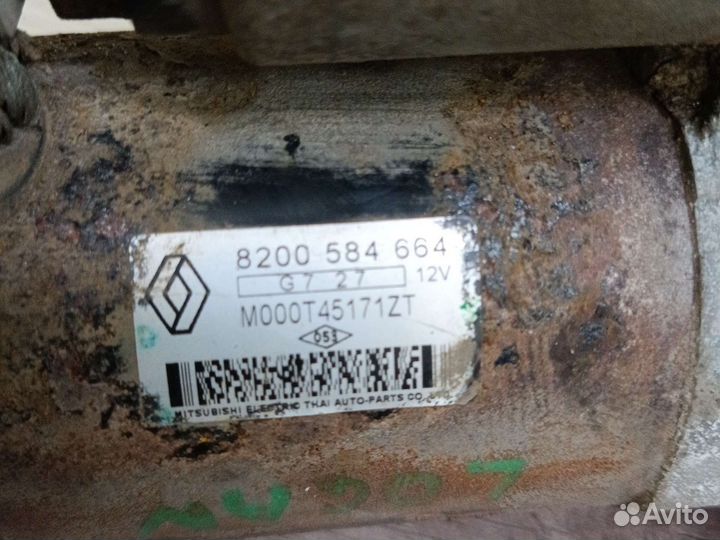 Стартер Renault Logan 1 1.6