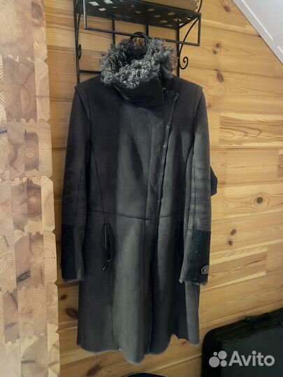 Дубленка натуральная женская 46 48 размер