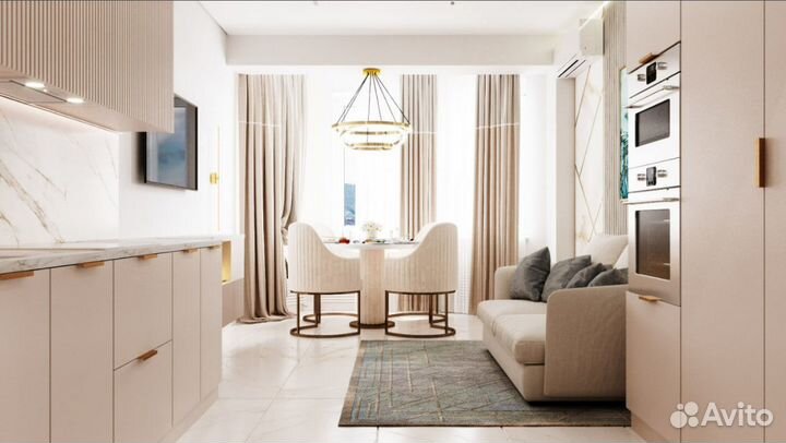 Дизайн интерьера под ключ