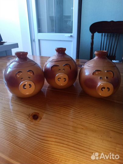 Горшочки для запекания (глина)