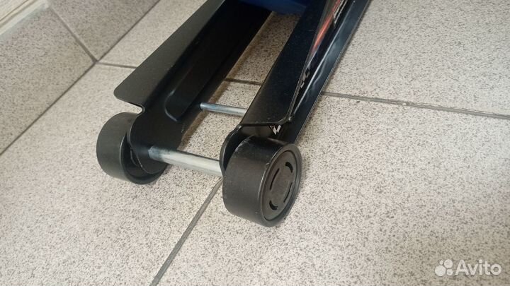 Домкрат подкатной низкий, 85-380mm,гп 3т Forsage