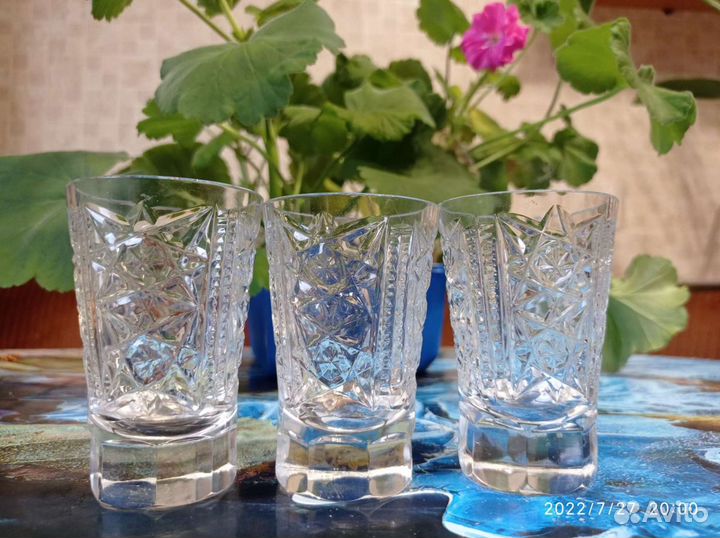 Хрустальные стопки