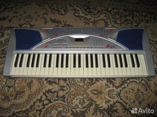 Музыкальный синтезатор Supra SKB542 Silver