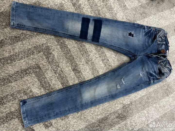 Джинсы для девочки tommy hilfiger 128