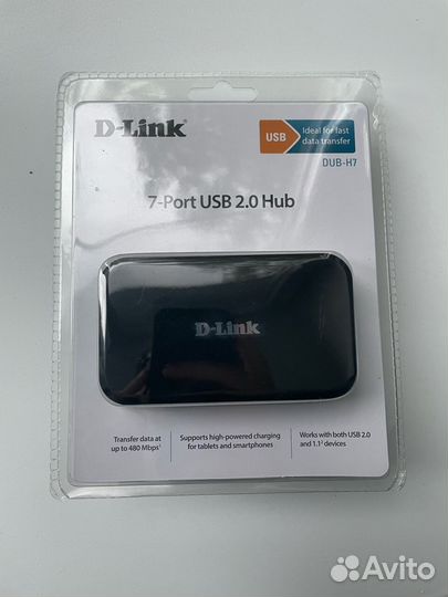 USB Hub D-Link DUB-H7/B/D2A