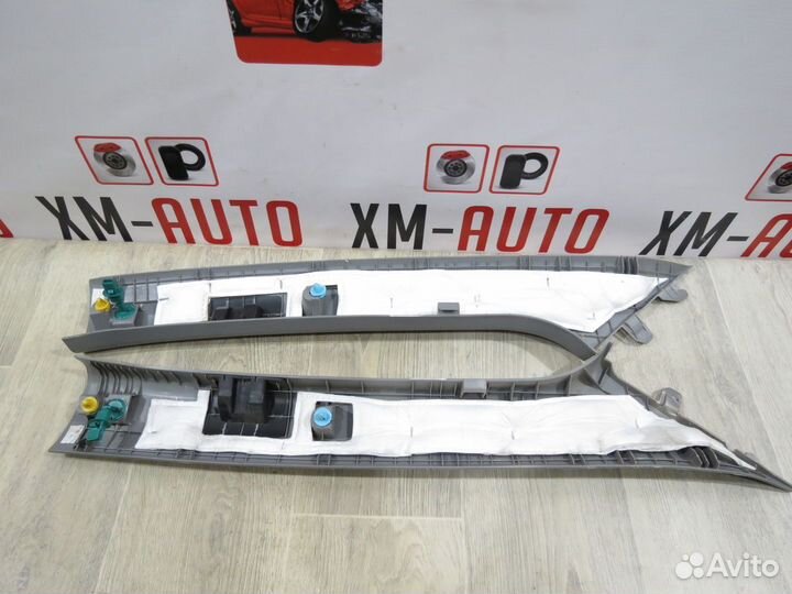 Обшивка передней стойки Hyundai Solaris