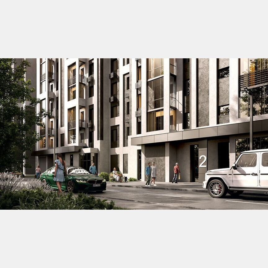 1-к. квартира, 35,1 м², 7/15 эт.
