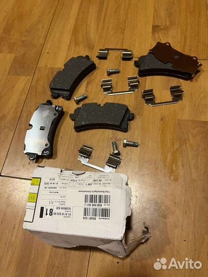 Колодки тормозные Porsche Macan