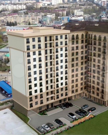 2-к. квартира, 70,8 м², 2/12 эт.