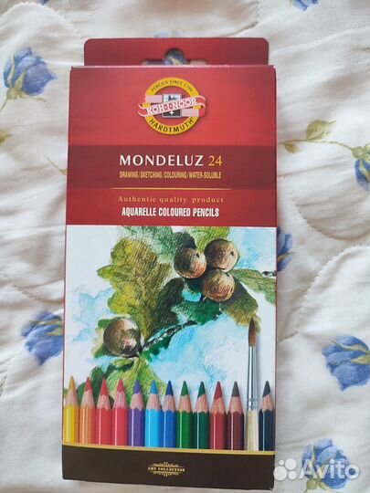 Карандаши кохинор цветные 24 акварельные