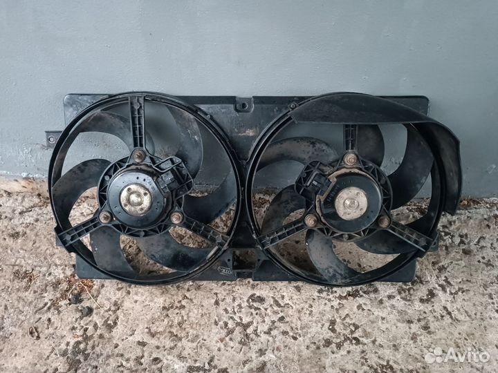 Вентилятор охлаждения Шевроле нива