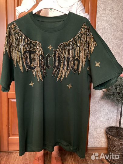 Футболка с крыльями Корея