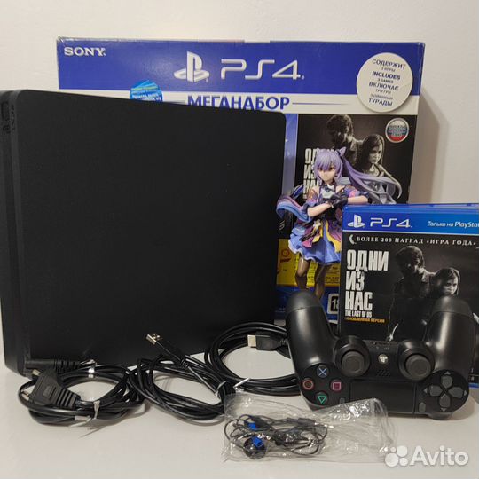 Sony PS4 Slim 1 TB, новая ревизия.Магазин Гарантия
