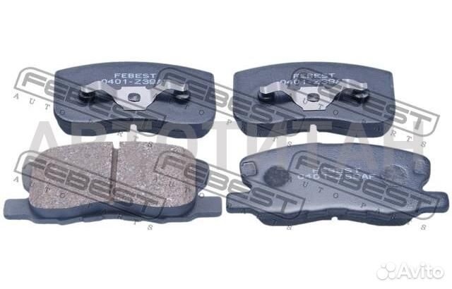 Колодки тормозные передние mitsubishi colt/colt pl