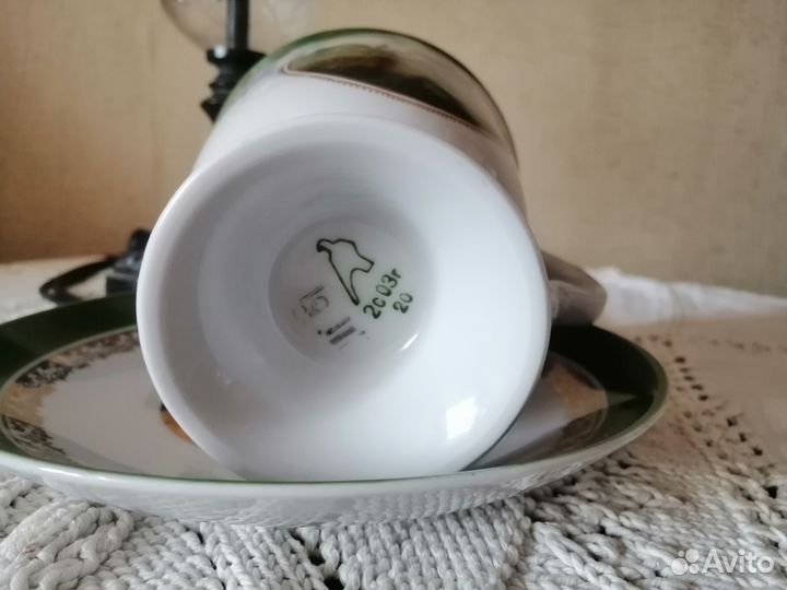 Чашка чайная с блюдцем