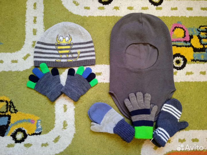 Шапки + перчатки демисезон