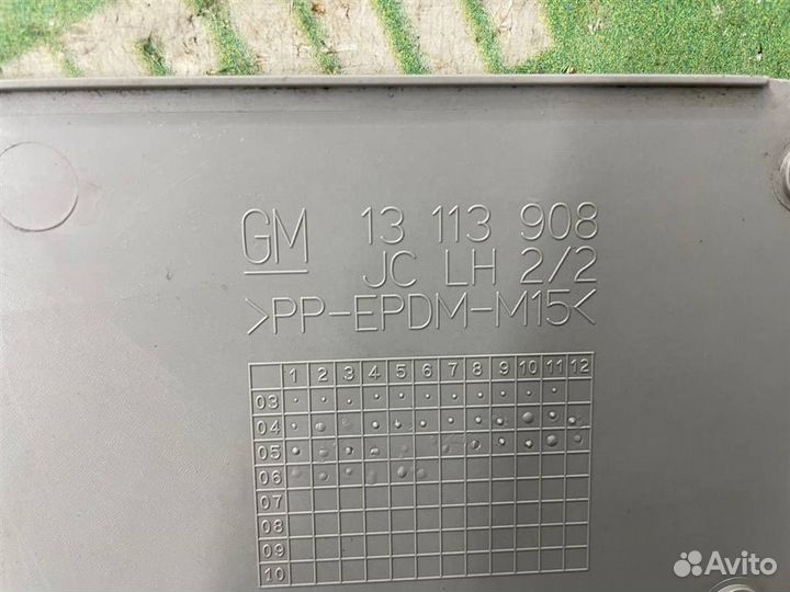 Обшивка стойки Опель Астра Аш