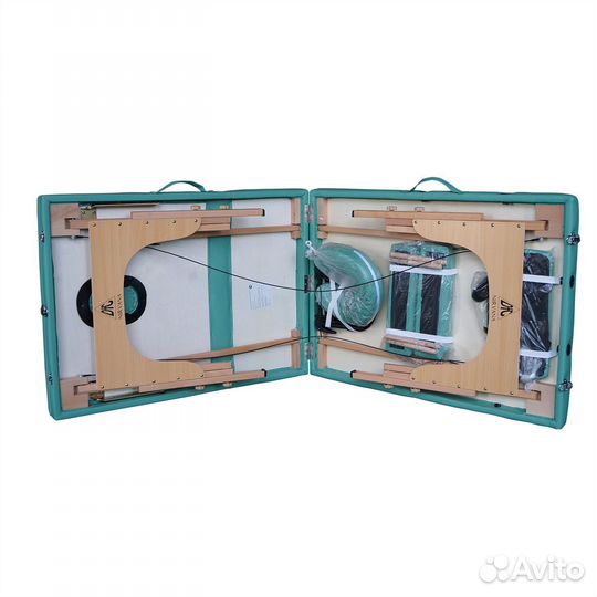 Массажный стол DFC nirvana Relax Pro Green