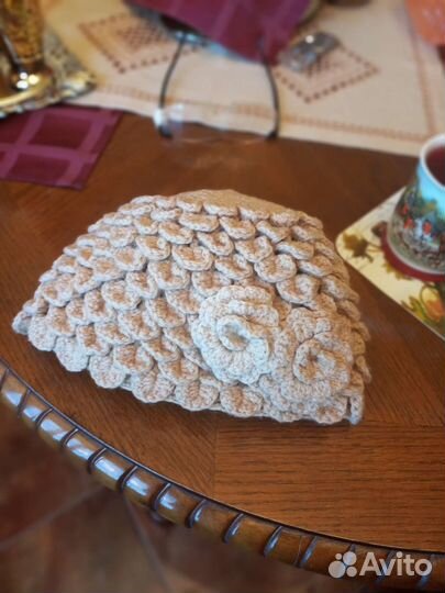 Шапка женская вязаная