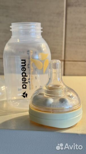 Бутылочка medela calma новая со SMART соской
