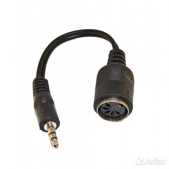 Переходник Jack 3,5 штекер на сг-5 (DIN5) 15 см