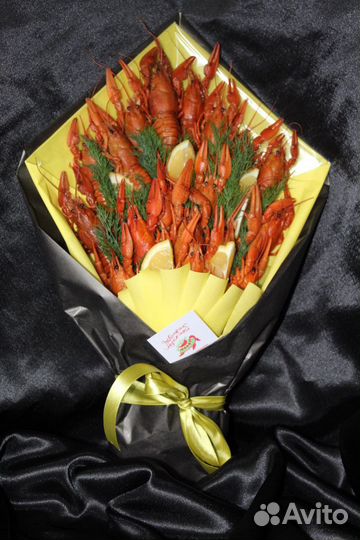 Букеты из раков