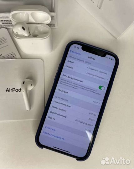 Наушники Airpods 2 Luxe / Premium