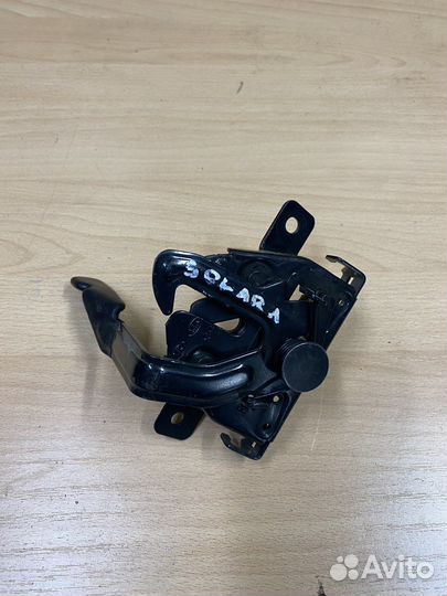 Замок капота hyundai solaris
