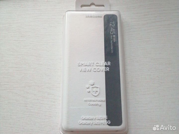 Smart Clear View Cover Galaxy s20fe