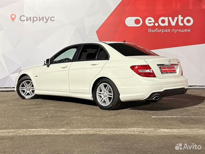 Mercedes-Benz C-класс 1.8 AT, 2012, 204 000 км