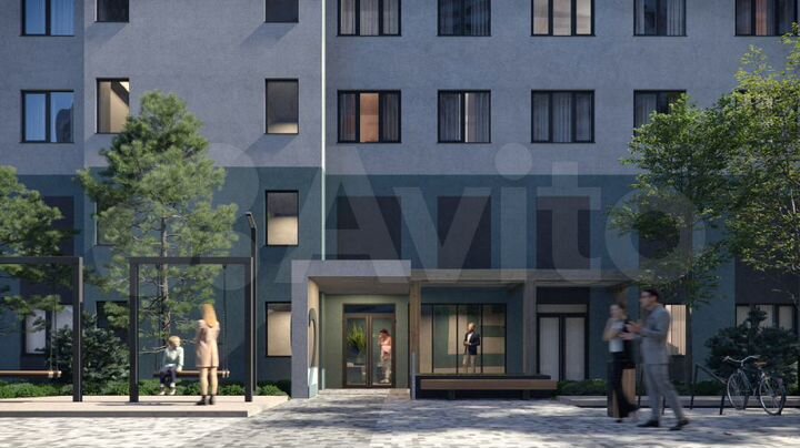 2-к. квартира, 51,2 м², 15/23 эт.