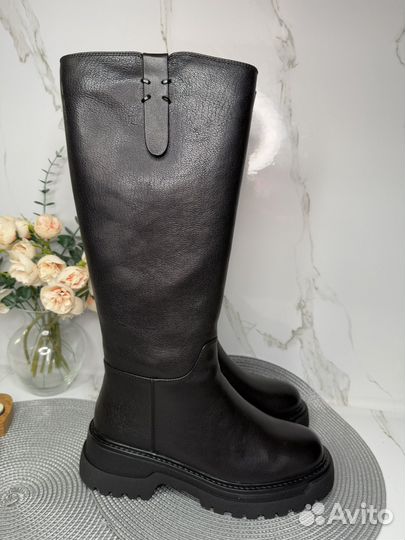 Сапоги зимние женские Новые кожаные 38 El Tempo