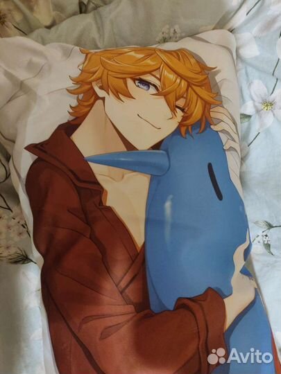 Наволочка для дакимакуры тартальи геншин genshin