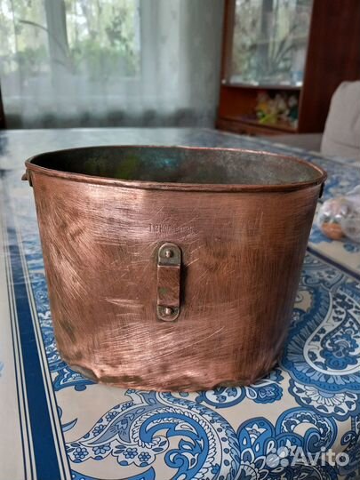 Солдатский старинный котелок