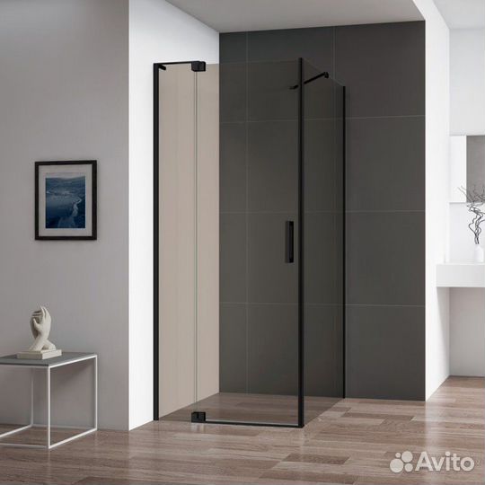 Душевой уголок Cezares slider-AH-1-90-100/110-BR-n