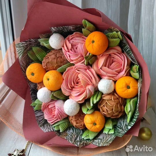 Зефирный букет