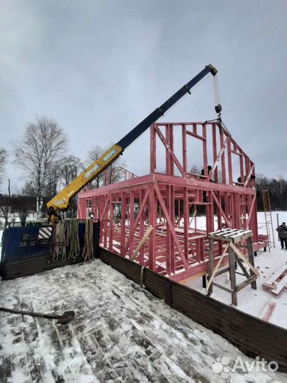 Услуги. Кран-борт манипулятор 10т