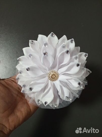 Школьные, повседневные банты для девочек