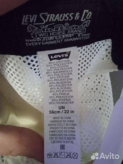 Бейсболка мужская Levis