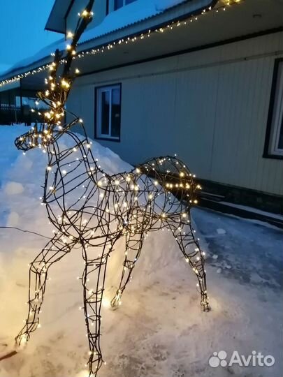 Новогодний олень