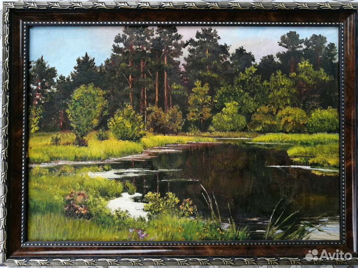 Картина в раме 33х24 см