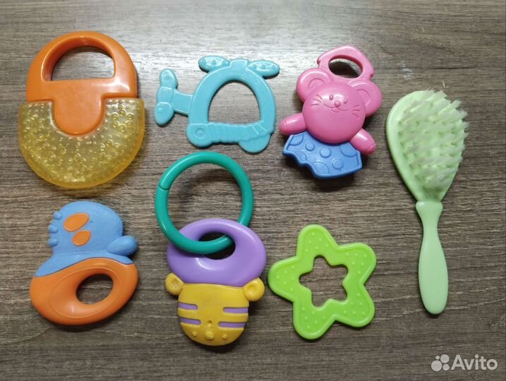 Грызунки + щёточка для волос