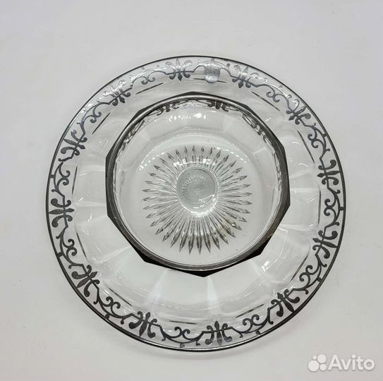 Серебряная менажница