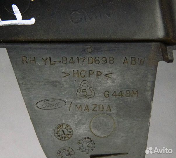 Крышка зеркала внутренняя правая Ford Escape 03г